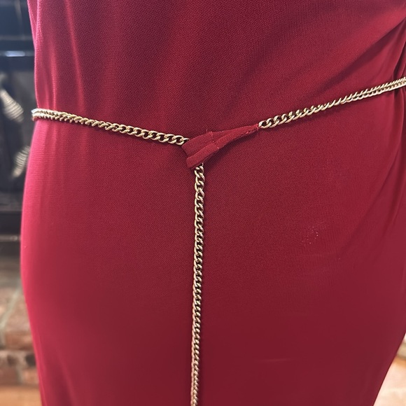 Diane von Furstenberg red dress size 8 - Picture 2 of 5